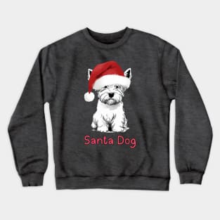 Santa Dog - Scottish Terrier Crewneck Sweatshirt